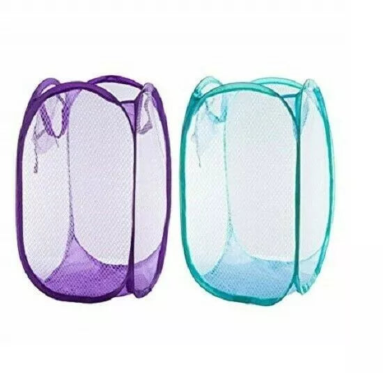 Foldable Nylon Laundry Basket