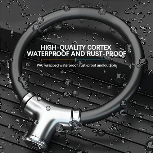 Heavy-Duty Anti-Theft Bike Wire Lock