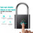 Electric Keyless Fingerprint Padlock