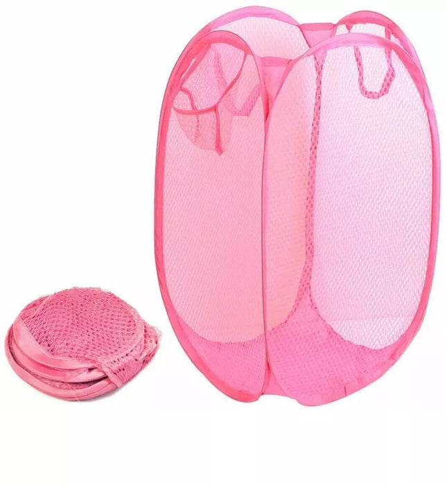 Foldable Nylon Laundry Basket