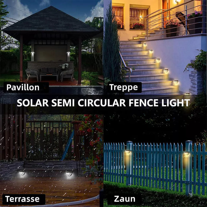 Decorative Solar Fence Lights