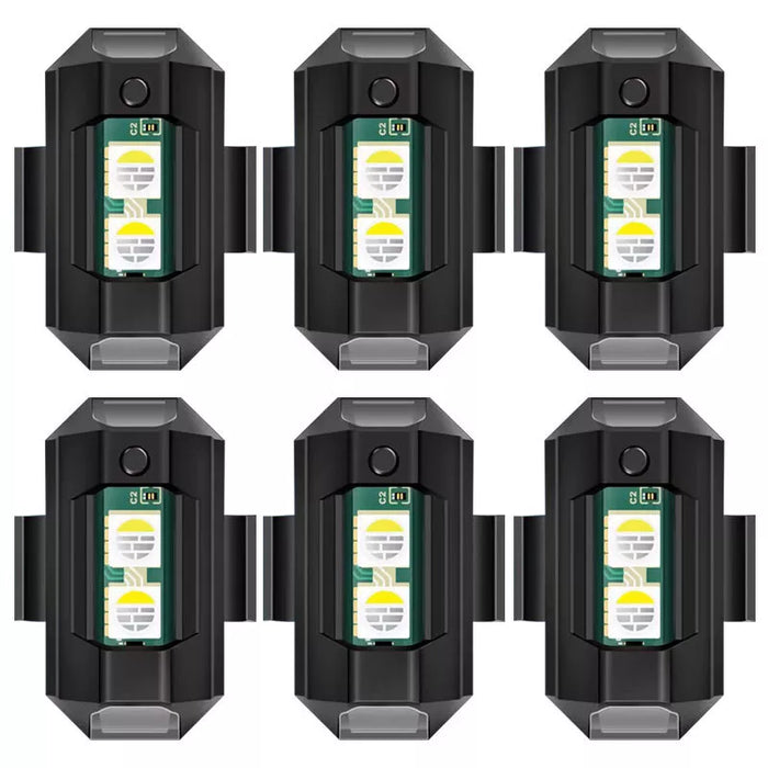 Multicolour Bike Sight Warning Lights